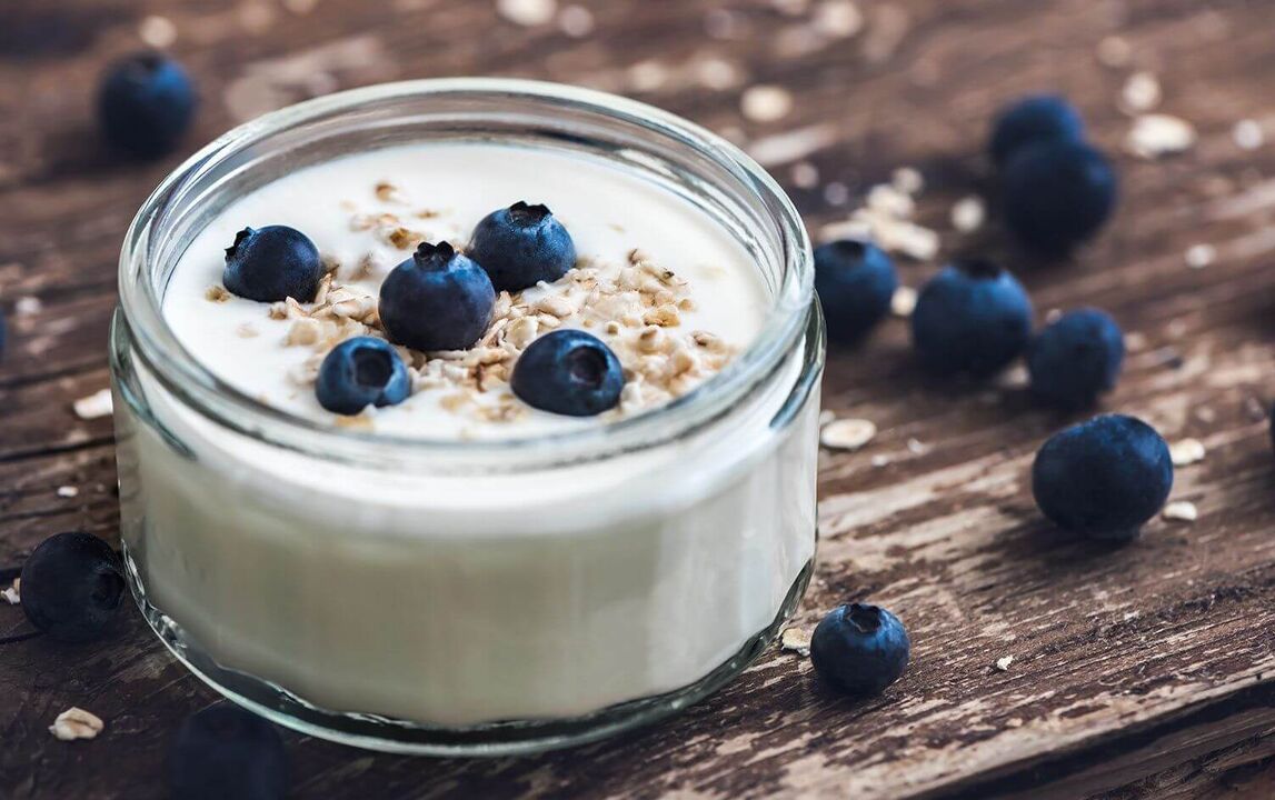 O kefir para a perda de peso pódese substituír por iogur