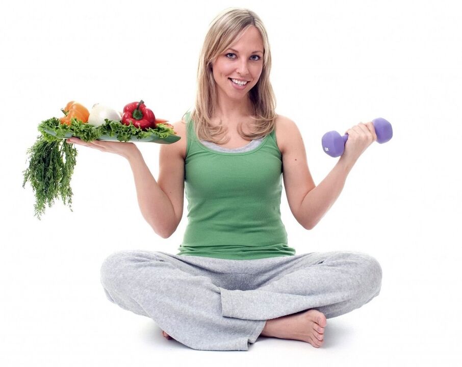 Dieta e exercicio para adelgazar