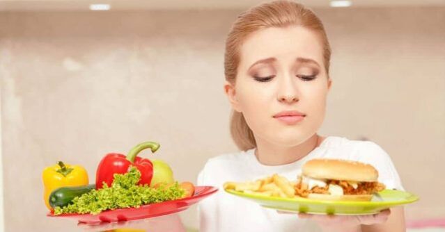O que está permitido e prohibido comer a dieta, querida